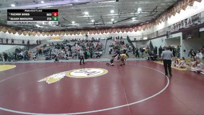 215 lbs 1st Place Match - Tucker Sides, Natrona County vs Elijah Matautia, Star Valley