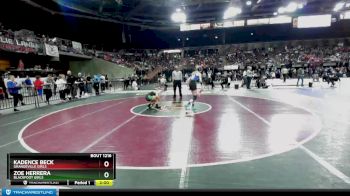 114G Champ. Round 3 - Zoe Herrera, Blackfoot Girls vs Kadence Beck, Grangeville Girls