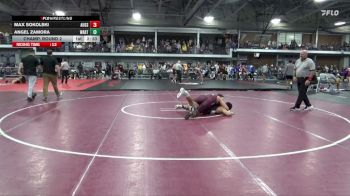174 lbs Champ. Round 2 - Max Sokolski, Augsburg vs Angel Zamora, Wartburg