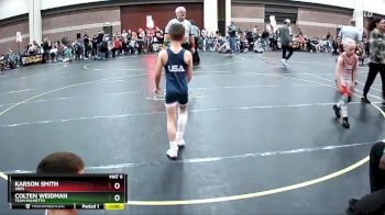 61 lbs Round 2 - Karson Smith, Ares vs Colten Weidman, Team Palmetto