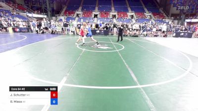 138 lbs Cons 64 #2 - Justin Schutter, MO vs Brody Miess, WI