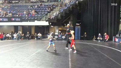 49 lbs Champ. Round 1 - Mason Adams, Team Donahoe vs Jaden Strittmatter, Team PA