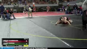 Quarterfinal - Wesley Scarbrough, St Johns vs Shawn Hudman, Morenci
