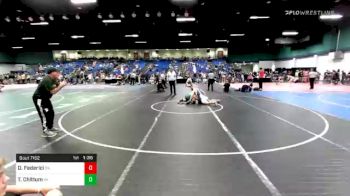 160 lbs Consolation - Dominic Federici, PA vs Ty Chittum, VA