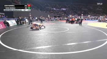 6A Boys 157 lbs Quarterfinal - Titus Rodela, Jefferson (Portland) Boys vs Josh Wardell, Sprague Boys