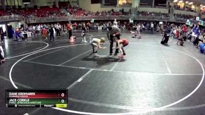 70 lbs Cons. Round 3 - Zane Kromarek, Plainview Pirates vs Jace Corkle, O`Neill Leprechaun Wrestling