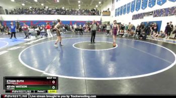 106 lbs Champ. Round 1 - Ethan Ruth, Post Falls 2 vs Kevin Watson, Kellogg