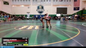 135 lbs Cons. Semi - Bailey Seley, Sprague vs Vanessa Alvarado, South Albany