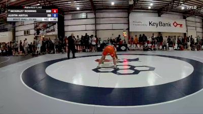 70 kg Cons. Round 1 - McKinley Robbins, Beaver Dam Wrestling Regional Training Center vs Austin Abitua, SPAR Wrestling Academy