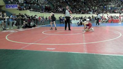 113 lbs Round Of 32 - Kyler Thompson, Weatherford vs Bradley Lazzerini, Broken Arrow Junior High