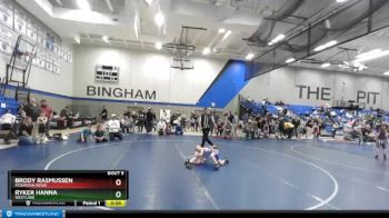 49-51 lbs Round 1 - Brody Rasmussen, Mountain Ridge vs Ryker Hanna, Westlake