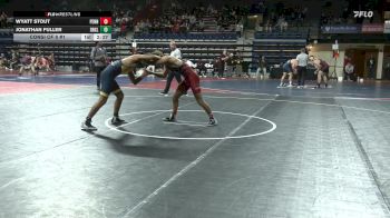 157 lbs Consi Of 8 #1 - Wyatt Stout, Penn vs Jonathan Fuller, Drexel