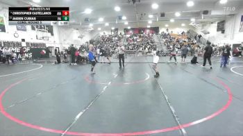 144 lbs Cons. Round 5 - Jaiden Cubias, Valencia/Placentia vs Christopher Castellanos, Anaheim