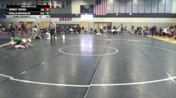 115 lbs Cons. Round 2 - Jersey Heiter, Linn-Mar vs Stella Houselog, Dubuque Hempstead