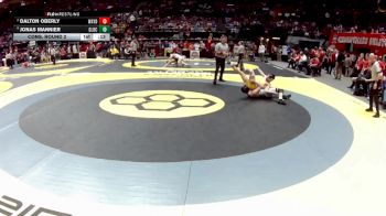 D3-150 lbs Cons. Round 2 - Dalton Oberly, Waynedale vs Jonas Mannier, Graham Local