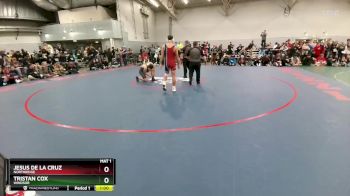 144 lbs Cons. Round 3 - Jesus De La Cruz, Northridge vs Tristan Cox, Windsor