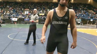 2 - 285 lbs Semifinal - Cory McPhearson, King William vs Hutson Conrad, Strasburg