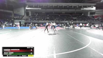 215 lbs Cons. Round 1 - Hakeem Anderson, Woodcreek vs Ricky Kiser, Nevada Union