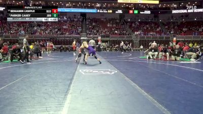 3A-157 lbs Quarterfinal - Benjamin Lightle, North Scott vs Parker Casey, Johnston