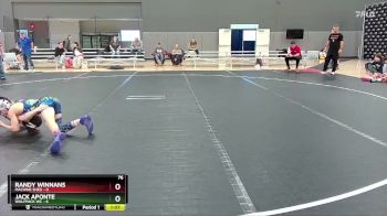 76 lbs Round 6 (10 Team) - Randy Winnans, Machine Shed vs Jack Aponte, Wolfpack WC