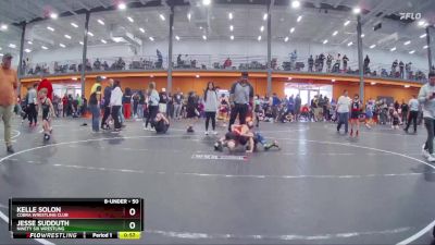 50 lbs Semifinal - Jesse Sudduth, Ninety Six Wrestling vs Kelle Solon, Cobra Wrestling Club