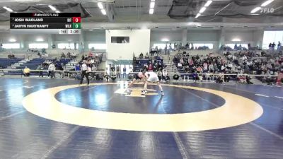 157 lbs 3rd Place Match - Josh Warland, Rit vs Jaryn Hartranft, Wilkes