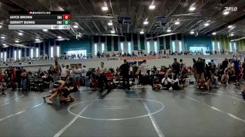 100 lbs Cons. Semi - Jayce Brown, Slate Wrestling Academy vs Gerritt Burns, Citrus Wrestling Club