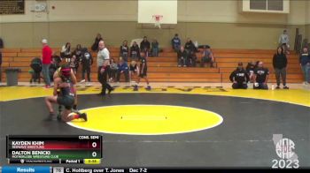 83 lbs Cons. Semi - Dalton Benicki, Motherlode Wrestling Club vs Kayden Khim, Redwave Wrestling