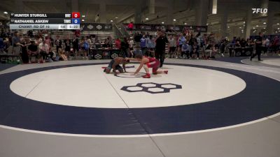 70 kg Champ. Rd Of 16 - Hunter Sturgill, Indiana RTC vs Nathaniel Askew, Tar Heel Wrestling Club