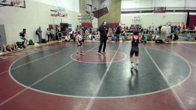 95 lbs Champ. Round 2 - Landon Kratt, Summit Wrestling Academy vs Grady Webb, No Nonsense Wrestling
