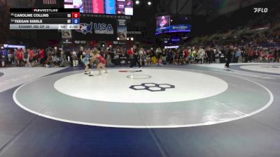 115 lbs Champ. Rd Of 32 - Caroline Collins, CA vs Teegan Sibble, NY