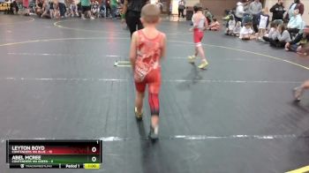 52 lbs Round 6 (8 Team) - Leyton Boyd, Contenders WA Blue vs Abel McRee, Contenders WA Green