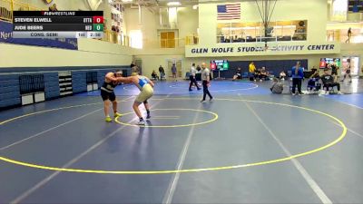 285 lbs Cons. Semi - Jude Beers, Northeast Oklahoma vs Steven Elwell, Ottawa University