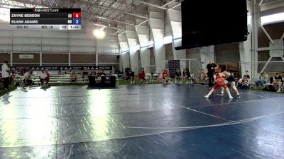 100 lbs Zayne Benson, Colorado vs Elijah Adams, Maryland