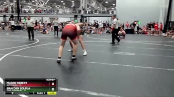 190 lbs Round 4 (8 Team) - Mason Rebert, Gettysburg vs Brayden Soleua, Team Tugman WC