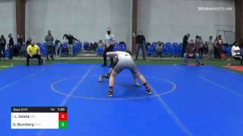 128 lbs Semifinal - Luke Geleta, Phillipsburg vs Sebastian Blumberg, Rhino