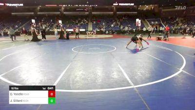 157 lbs Round Of 64 - Quinn Yandle, Reading vs Jack Gillard, Keene