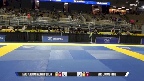 Alex Liscano Filho vs Tiago Pereira Nascimento Filho 2025 Pan Jiu Jitsu IBJJF Championship
