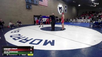 215 lbs Champ. Round 3 - Stryker Conley, Centennial vs Kevin Rodriguez, Chaminade