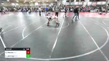 70 lbs Rr Rnd 3 - Kyle Menuez, Chaparral WC vs Luke Jennings, Chaparral WC