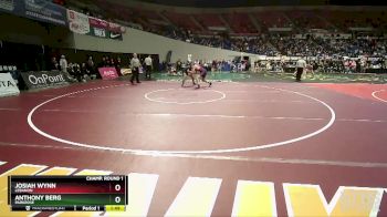 5A-175 lbs Champ. Round 1 - Josiah Wynn, Lebanon vs Anthony Berg, Parkrose