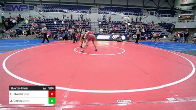 138-144 lbs Quarterfinal - Haven Owens, Unattached vs Jason Cortez, Cowboy Wrestling Club (CWC) Fort Worth, TX