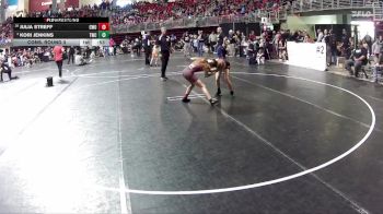 82 lbs Cons. Round 3 - Julia Streff, CWO vs Kori Jenkins, Trojan Wrestling Club