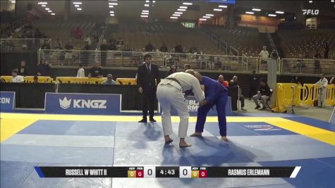 Rasmus Erlemann vs Russell W Whitt II 2025 Pan Jiu Jitsu IBJJF Championship