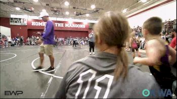 49 lbs Round Of 32 - Drew Epperson, Morrison Takedown Club vs JJ Johnston, Mannford Pirate Youth Wrestling