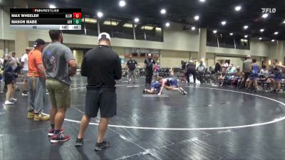 90 lbs Round 5 (6 Team) - Max Wheeler, Alabama Elite Red vs Mason Mabe, Alabama Elite Black