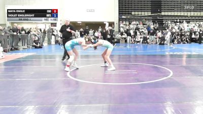 85 kg Rr Rnd 1 - Maya Engle, Sassy Lassies FIWC - Girls vs Violet Engleright, NewWhale Teel - Girls