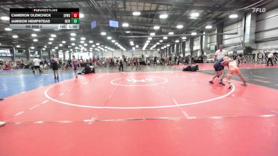 112 lbs Rr Rnd 2 - Cameron Olenchick, FORGE M/S - MS vs Jamison Hempstead, Revival Freeze - MS