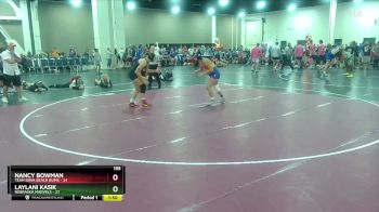 155 lbs Round 5 (8 Team) - Laylani Kasik, Nebraska Marvels vs Nancy Bowman, Team Iowa Beach Bums