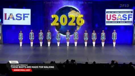 South Coast Freestyle - These Boots Are Made for Walking [2026 Senior Small Jazz Finals] 2026 The Dance Worlds